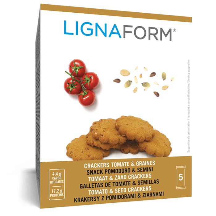 LIGNAFORM Crackers tomate & graines - Therascience
